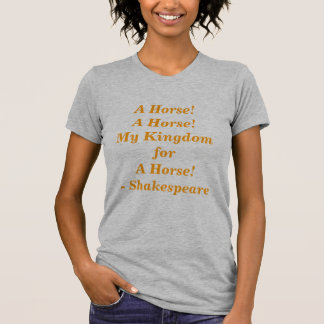 Camiseta ¡Un caballo!