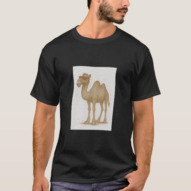 Camiseta Un camello oscuro (Anverso)