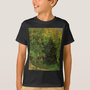 Camiseta Un camino en el jardín público de Arles