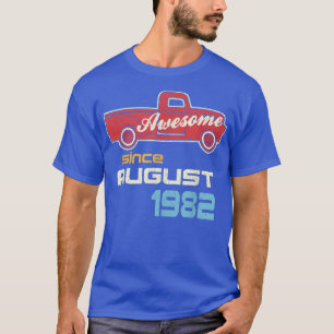 Camiseta Un camión anticuado de cumpleaños inmaculado desde
