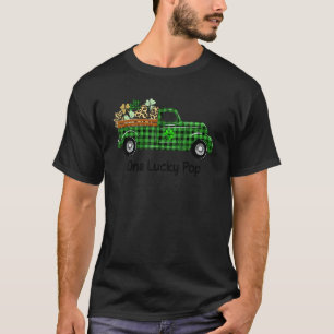 Camiseta Un camión chocante verde pop de suerte Shamrock St