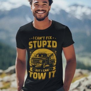 Camiseta Un camionero humorístico que dice sobre los desafí