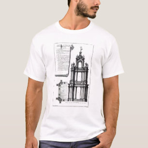 Camiseta Un campanil diseñado para San Pedro, Roma
