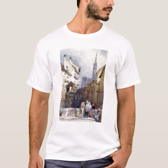 Camiseta Un canal en Estrasburgo (Anverso)