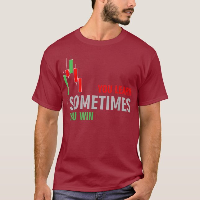 Camiseta Un candelabro para el comercio de divisas o accion (Anverso)