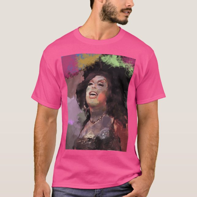 Camiseta Un cantante (Anverso)
