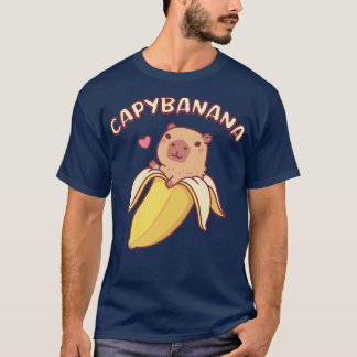 Camiseta Un Capibara Aburrido En Banana Capybanana Un Pun D