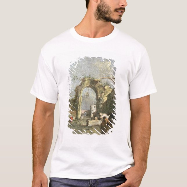 Camiseta Un capricho - ruinas, siglo XVIII (Anverso)