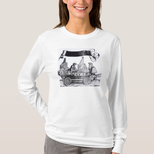 Camiseta Un carro musical (Anverso)