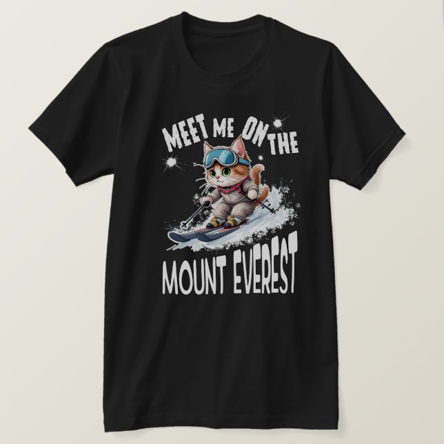 Camiseta Un CAT. El valiente gato de aventura. Hombre (Anverso del diseño)