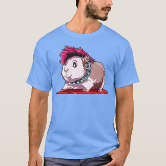 Camiseta Un cerdo guineano como Punk para el propietario de