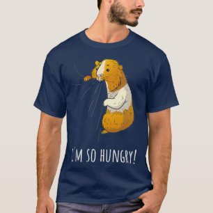 Camiseta Un Cerdo Guineano Estoy Tan Hambriento De Que Sea 