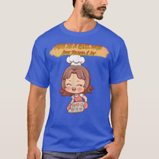 Camiseta Un Chica A Quien Le Encanta Hacer Un Humor Gráfico