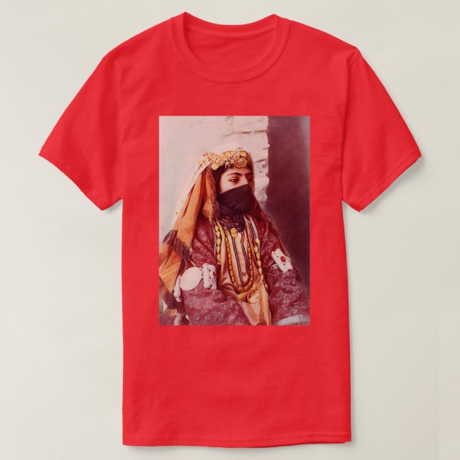 Camiseta Un chica de aldea persa en Teherán (Diseño del anverso)