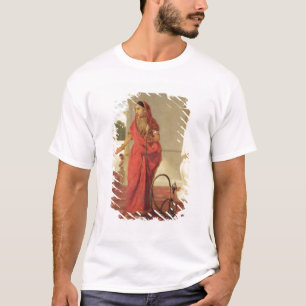 Camiseta Un chica de baile indio con una cachimba, 1772