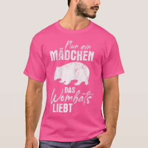 Camiseta Un Chica que ama a Australia Wombats