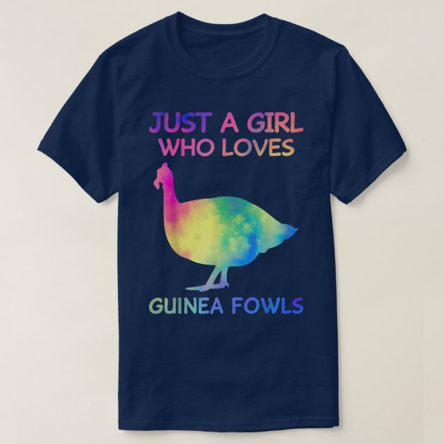 Camiseta Un Chica que ama a Guinea le hace gracia a Guinea (Diseño del anverso)