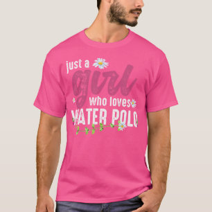 Camiseta Un Chica que ama al marfista acuático
