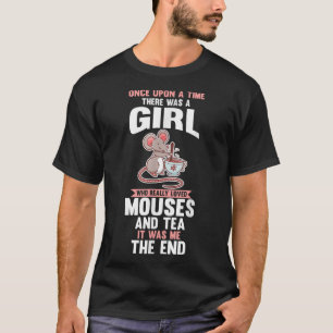 Camiseta Un chica que ama el té y las casas