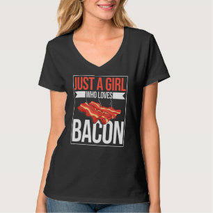 Camiseta Un Chica que ama la parrillada de Bacon