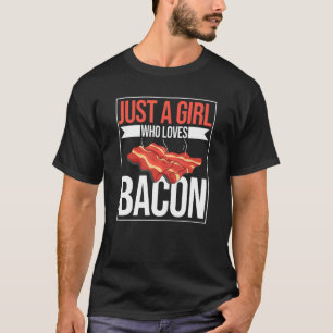 Camiseta Un Chica que ama la parrillada de Bacon