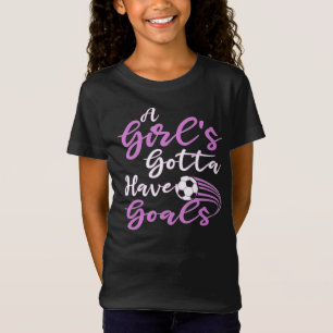 Camiseta Un Chica tiene que tener goles en regalo de fútbo