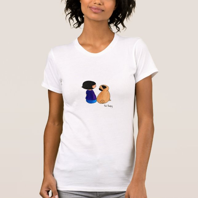 Camiseta Un chica y su barro amasado (Anverso)