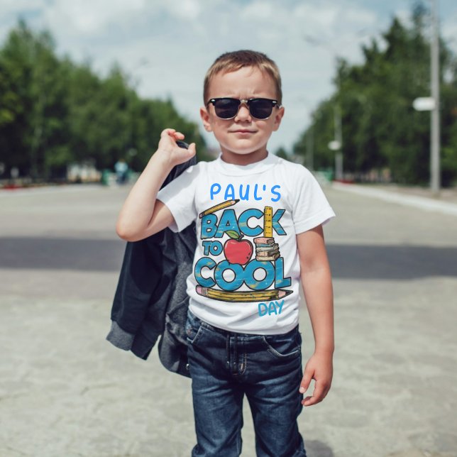 Camiseta Un chico lindo vuelve a la escuela (Subido por el creador)