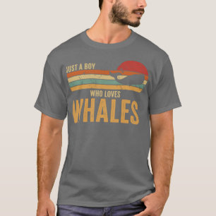 Camiseta Un chico que ama a la ballena