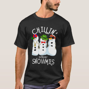 Camiseta Un chillón de nieve con mis Snowmies