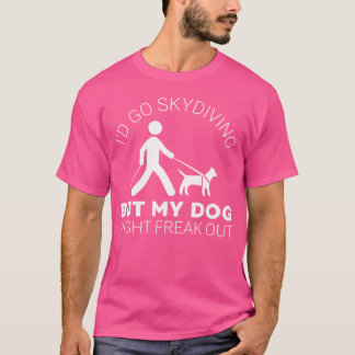 Camiseta Un Chiste curioso ciego que ve a un perro de ojos 