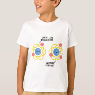 Camiseta Un Chiste De Ciencia De Átomo Cuto Y Divertido