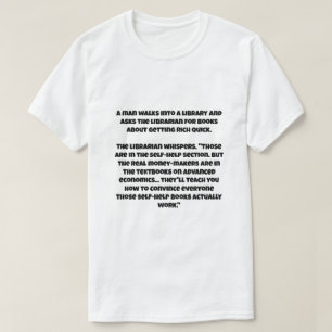Camiseta Un chiste de IA sobre el capitalismo que se enriqu