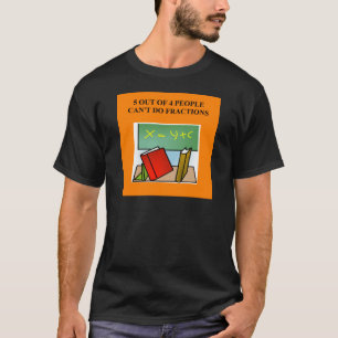 Camiseta un chiste divertido de la matemáticas