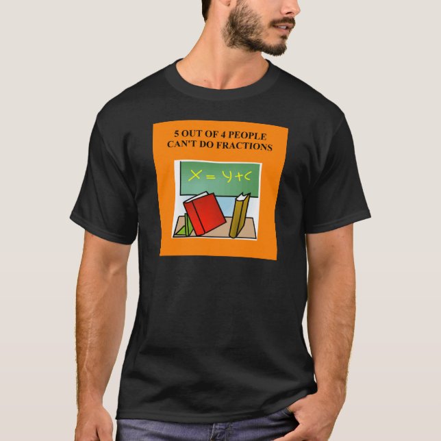 Camiseta un chiste divertido de la matemáticas (Anverso)