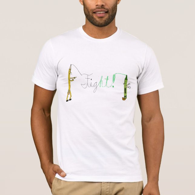 Camiseta Un choque de los titanes (Anverso)