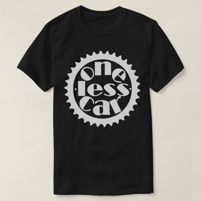 Camiseta Un coche menos (2) (Diseño del anverso)