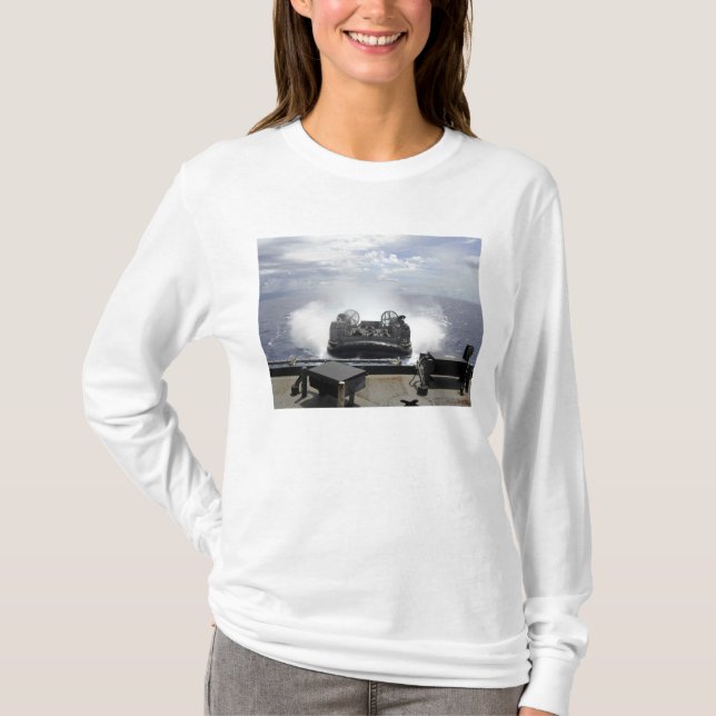 Camiseta Un cojín aéreo de la nave de aterrizaje (Anverso)