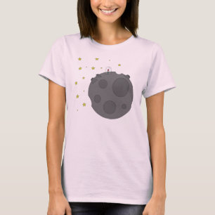 Camiseta un color de rosa común