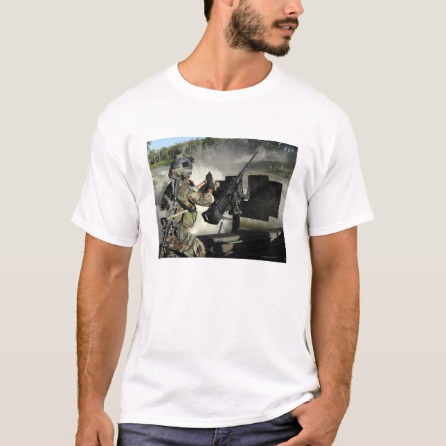 Camiseta Un combatiente de guerra especial tripulante 2 (Anverso)