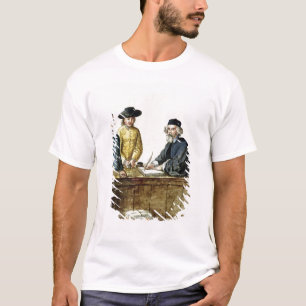 Camiseta Un comerciante judío con dos clientes