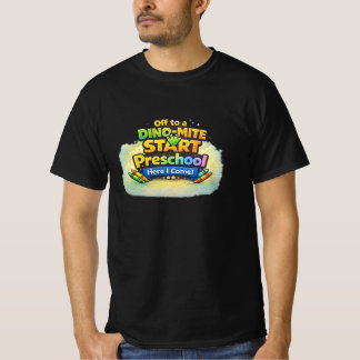 Camiseta Un comienzo de Dino-Mite: ¡Viene la escuela preesc