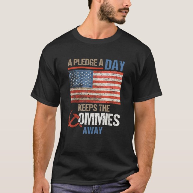 Camiseta Un Compromiso Al Día Mantiene A Los Comités Alejad (Anverso)