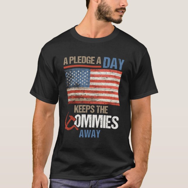 Camiseta Un Compromiso Al Día Mantiene A Los Comités Alejad (Anverso)