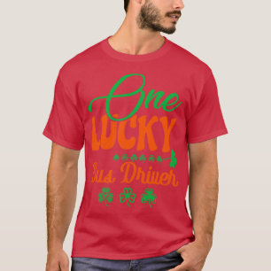 Camiseta un conductor de bus con suerte