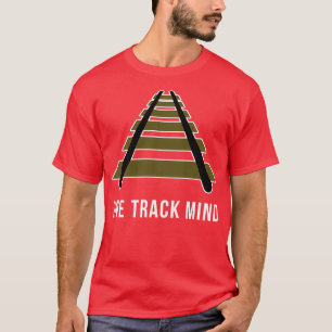 Camiseta Un conductor de locomotora para el tren ferroviari