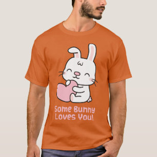 Camiseta Un conejo lindo, un conejo te ama a ti