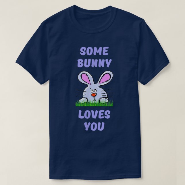 Camiseta Un conejo te ama  (Diseño del anverso)