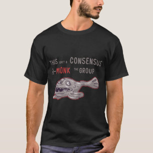 Camiseta un consenso entre el grupo Acuario Regalo