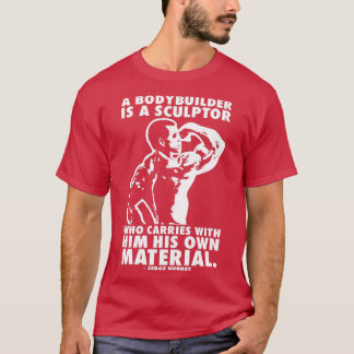 Camiseta Un Constructor De Cuerpo Es Un Escultor Serge Nubr